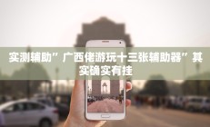 实测辅助”白金岛有没有挂”开挂详细教程