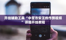 开挂辅助工具“中至吉安王炸作弊视频”详细开挂教程