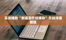 实测辅助“新道游开挂辅助”开挂详细教程
