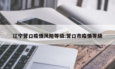 辽宁营口疫情风险等级：营口市疫情等级