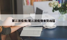 第二波疫情／第二波疫情来势凶猛