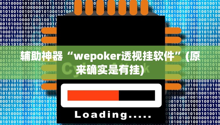 实测辅助”WePoker德州作弊器辅助工具透视功能(透视)辅助软件教程