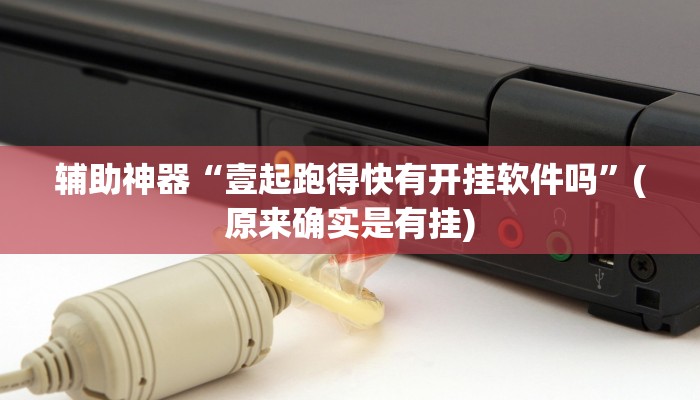 辅助神器“壹起跑得快有开挂软件吗”(原来确实是有挂)