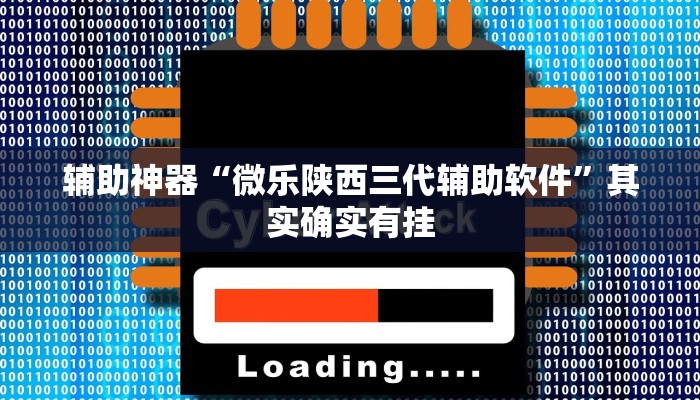 辅助神器“微乐陕西三代辅助软件”其实确实有挂