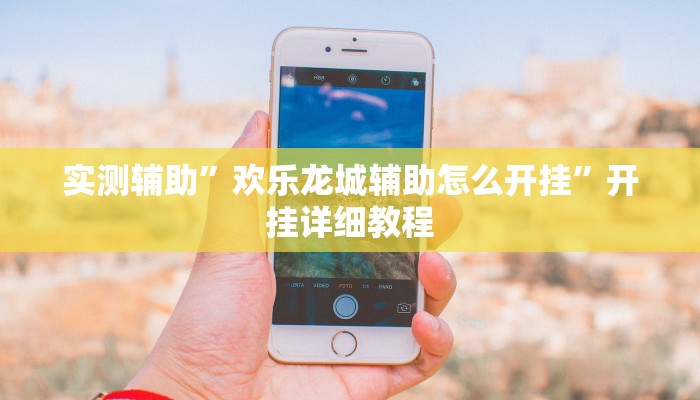 实测辅助”欢乐龙城辅助怎么开挂”开挂详细教程