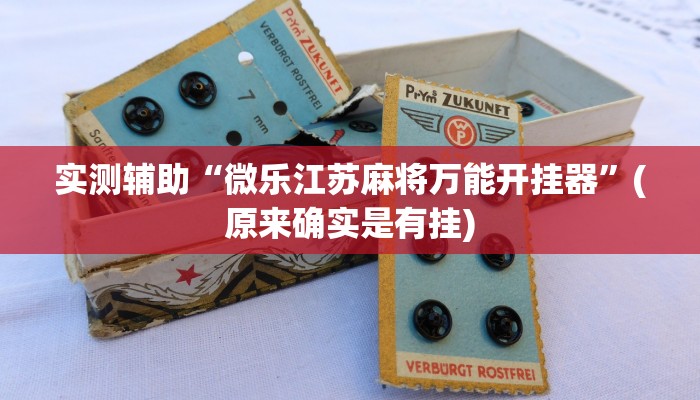实测辅助“微乐江苏麻将万能开挂器”(原来确实是有挂)