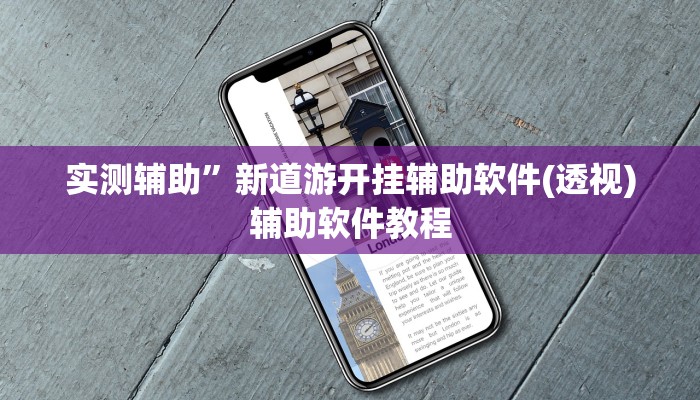 实测辅助”新道游开挂辅助软件(透视)辅助软件教程