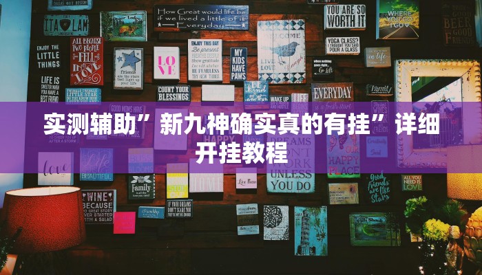 实测辅助”新九神确实真的有挂”详细开挂教程