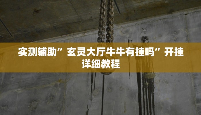 实测辅助”玄灵大厅牛牛有挂吗”开挂详细教程