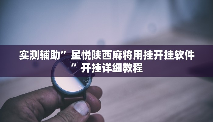 教程辅助“阿当比鸡开挂辅助软件(透视)辅助软件教程