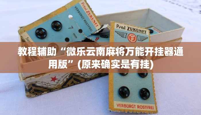 教程辅助“微乐云南麻将万能开挂器通用版”(原来确实是有挂)