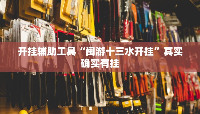 开挂辅助工具“闽游十三水开挂”其实确实有挂