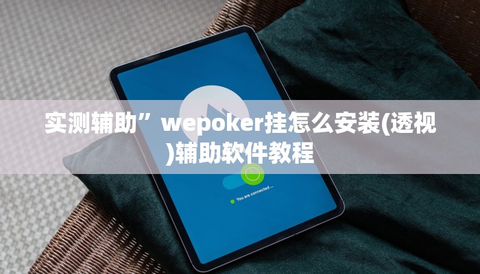 实测辅助”wepoker挂怎么安装(透视)辅助软件教程
