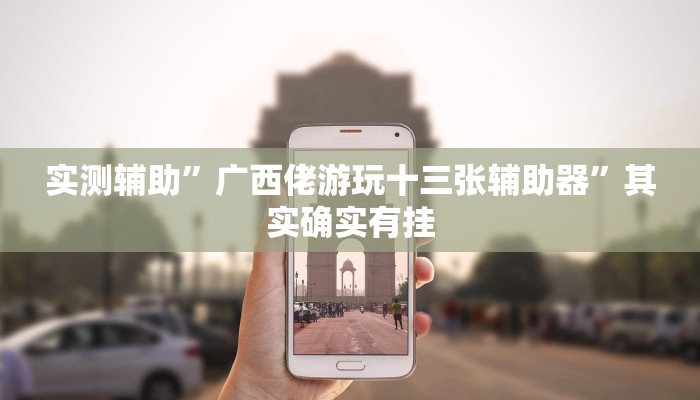 实测辅助”广西佬游玩十三张辅助器”其实确实有挂