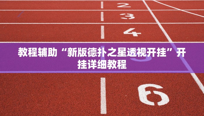 教程辅助“新版德扑之星透视开挂”开挂详细教程