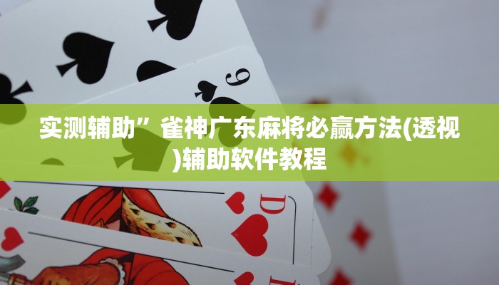 开挂辅助工具“丽水跑得快万能开挂神器”详细开挂教程