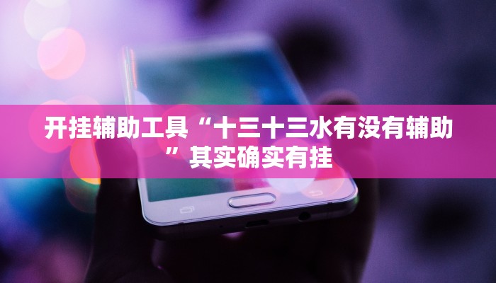 教程辅助“WPK德州透视辅助器(透视)辅助软件教程