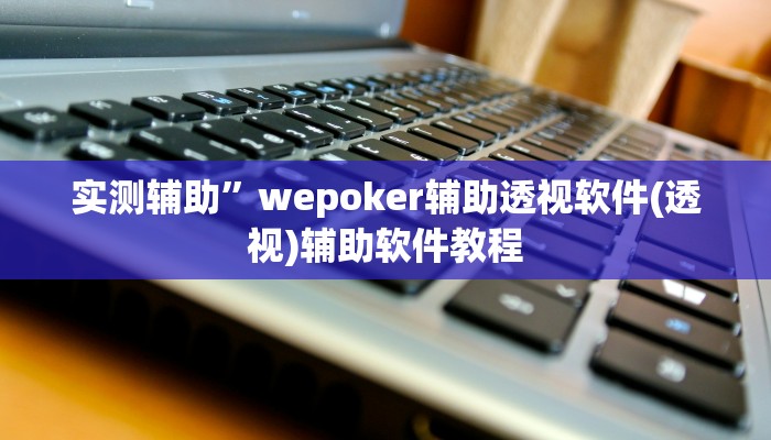 实测辅助”wepoker辅助透视软件(透视)辅助软件教程