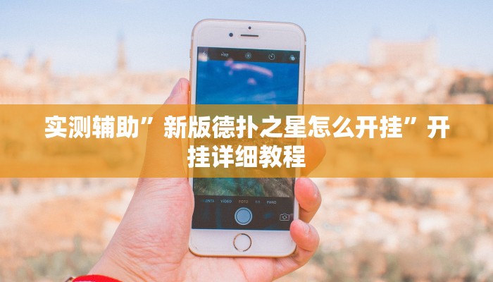 实测辅助”新版德扑之星怎么开挂”开挂详细教程