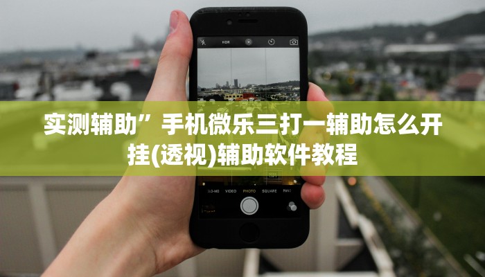 实测辅助”手机微乐三打一辅助怎么开挂(透视)辅助软件教程