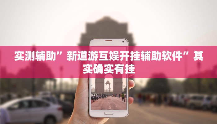 实测辅助”新道游互娱开挂辅助软件”其实确实有挂