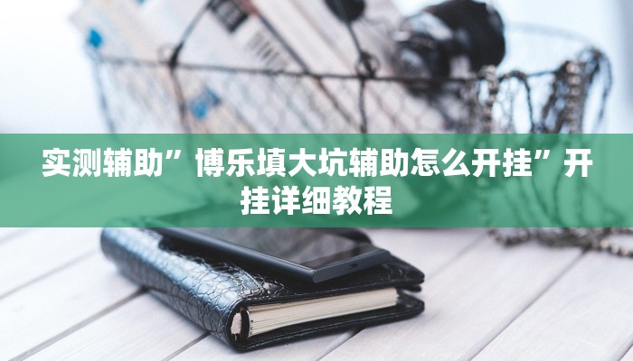 实测辅助”博乐填大坑辅助怎么开挂”开挂详细教程