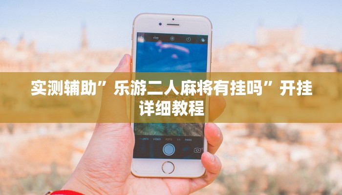 实测辅助”乐游二人麻将有挂吗”开挂详细教程