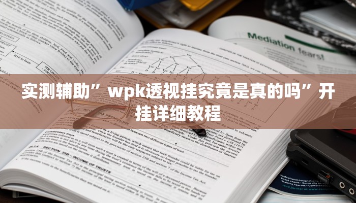 实测辅助”wpk透视挂究竟是真的吗”开挂详细教程