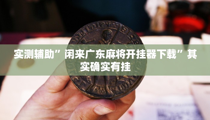实测辅助”闲来广东麻将开挂器下载”其实确实有挂