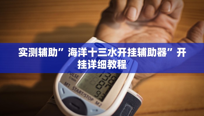 实测辅助”海洋十三水开挂辅助器”开挂详细教程
