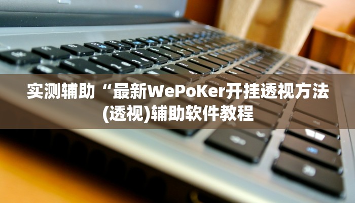 实测辅助“最新WePoKer开挂透视方法(透视)辅助软件教程