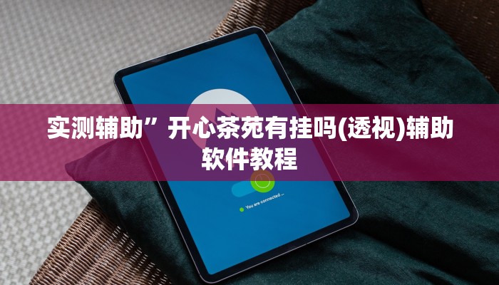 实测辅助”开心茶苑有挂吗(透视)辅助软件教程