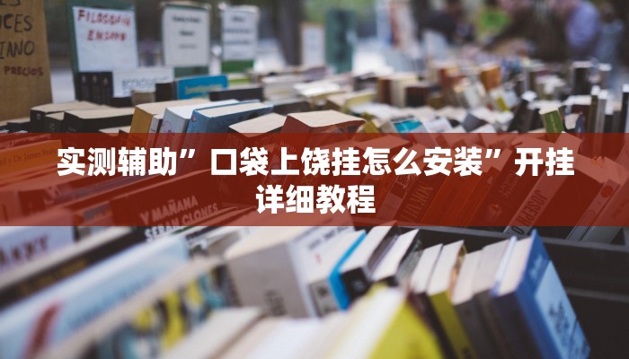 实测辅助”口袋上饶挂怎么安装”开挂详细教程