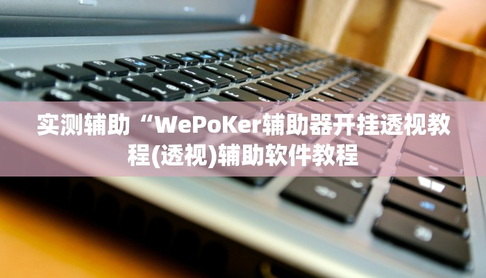 实测辅助“WePoKer辅助器开挂透视教程(透视)辅助软件教程